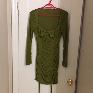 Matcha shiny dress